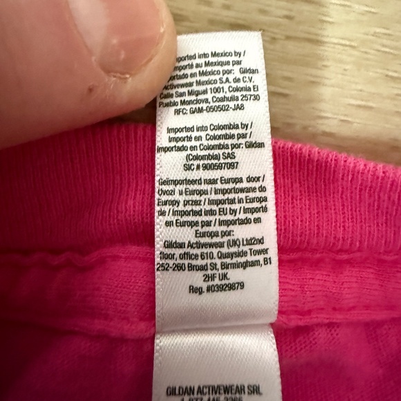 American Apparel Vaseline Rod Marsh Graphic Tee Pink Regular - Picture 7 of 9